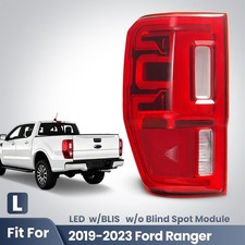 For 2019-2023 Ford Ranger With BLIS LED Tail Light Brake Lamp Left Driver